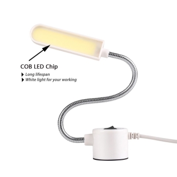 Lampka maszynowa LED COB 6 W z magnesem AC/DC 85V-2650V [22050000522]